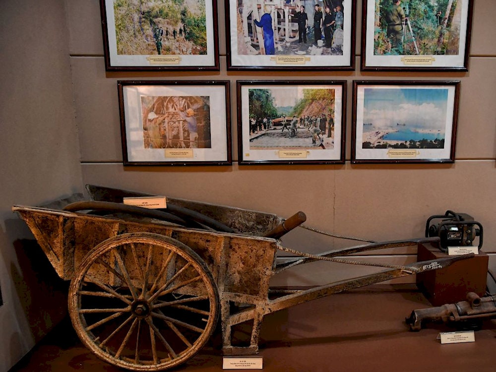 Precious images and artifacts reflecting challenges posed on Vietnamese soldiers from the War at the museum
